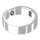 MAXCOM MR100 ANILLO ACERO  10/63 SILVER